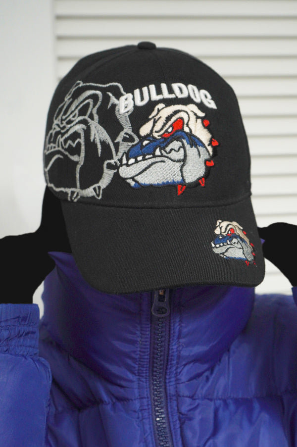 ”Unknown” -"BULLDOG" Embroidery 6 Panel Cap-