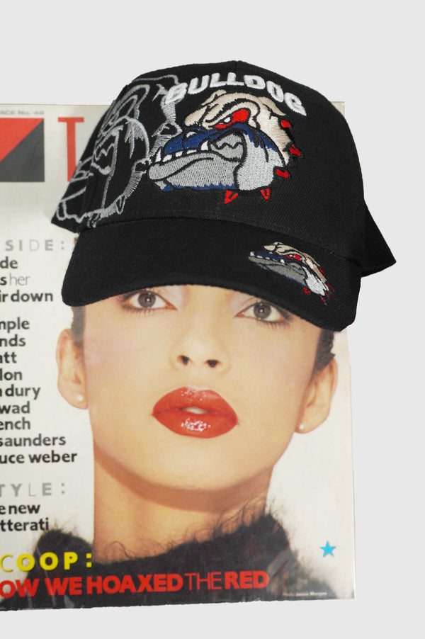 ”Unknown” -"BULLDOG" Embroidery 6 Panel Cap-