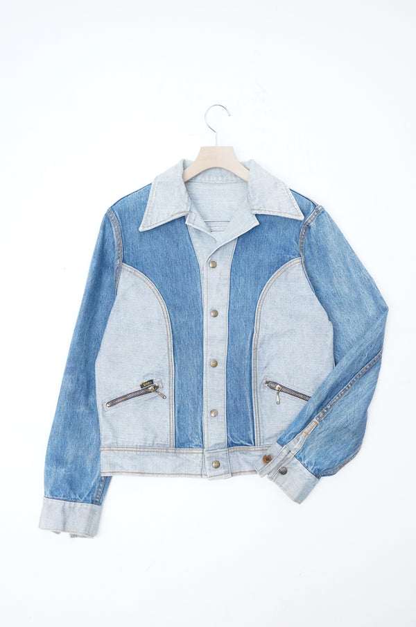 70's "Lee" -Reversible Denim Jacket-