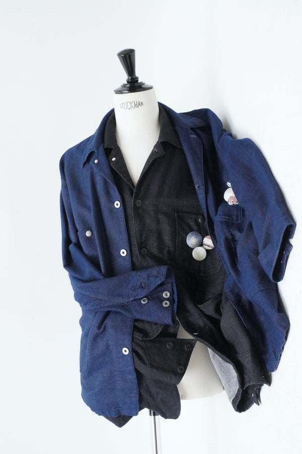 [MANHOLE EDITION] MADDERS -Stole Denim Coverall-