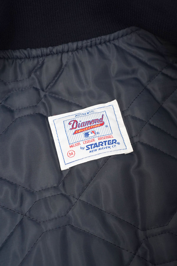 80's "STARTER" -"NEW YORK YANKEES" Padded Studium Jacket-