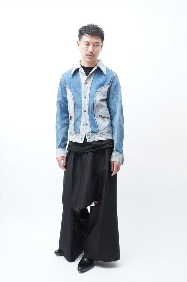 70's "Lee" -Reversible Denim Jacket-