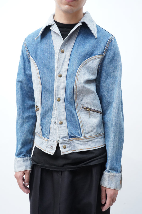 70's "Lee" -Reversible Denim Jacket-