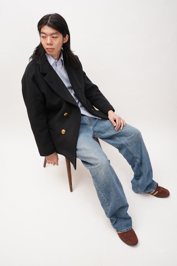 -W6B Pea Coat-