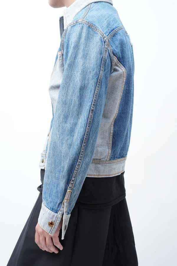 70's "Lee" -Reversible Denim Jacket-