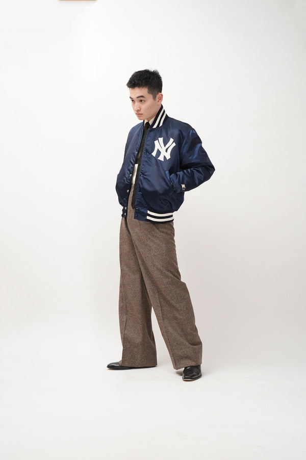 80's "STARTER" -"NEW YORK YANKEES" Padded Studium Jacket-