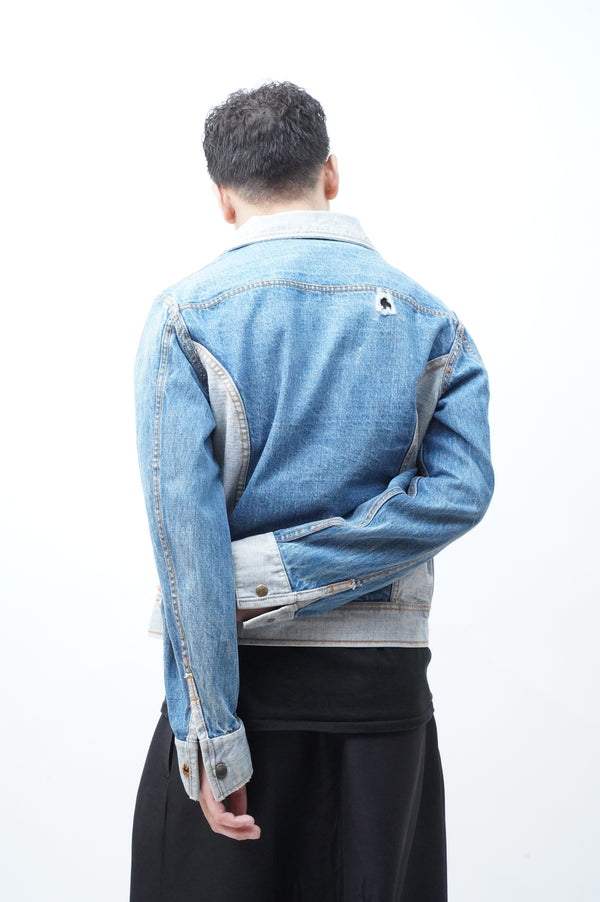 70's "Lee" -Reversible Denim Jacket-