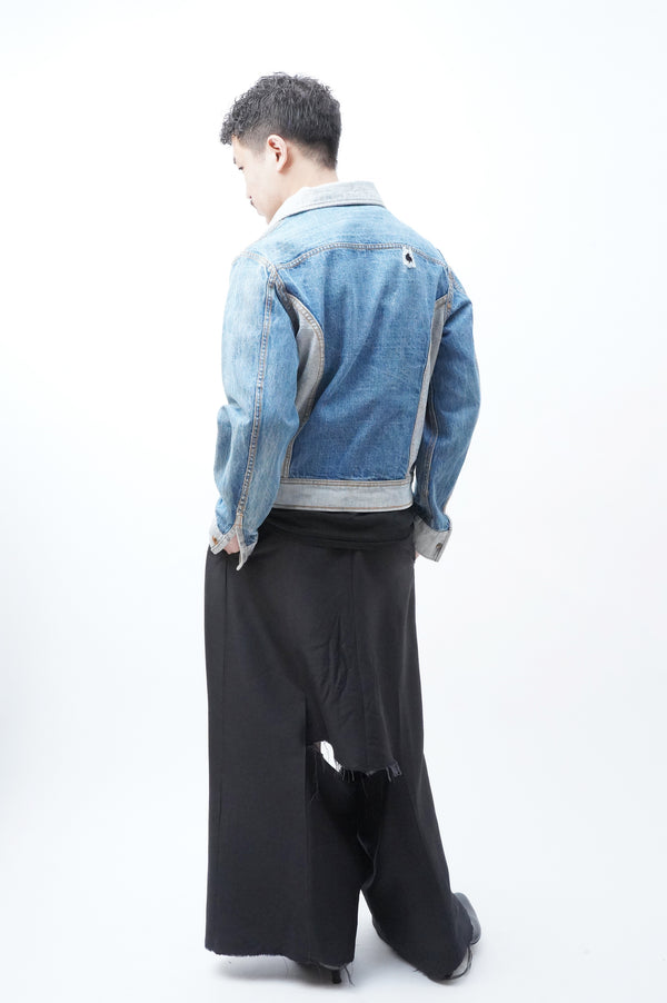70's "Lee" -Reversible Denim Jacket-