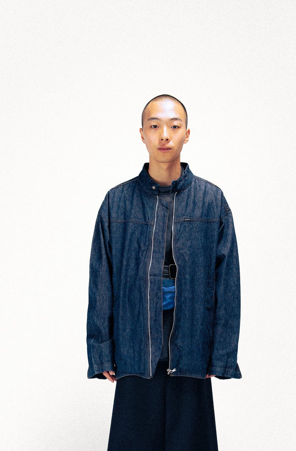 2000's "Sean John" -Stand Collar Denim Jacket-