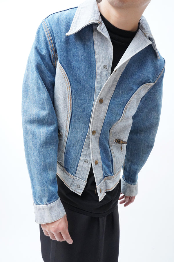 70's "Lee" -Reversible Denim Jacket-