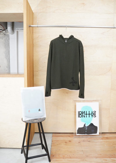 -GREEN HENGE HOODIE-