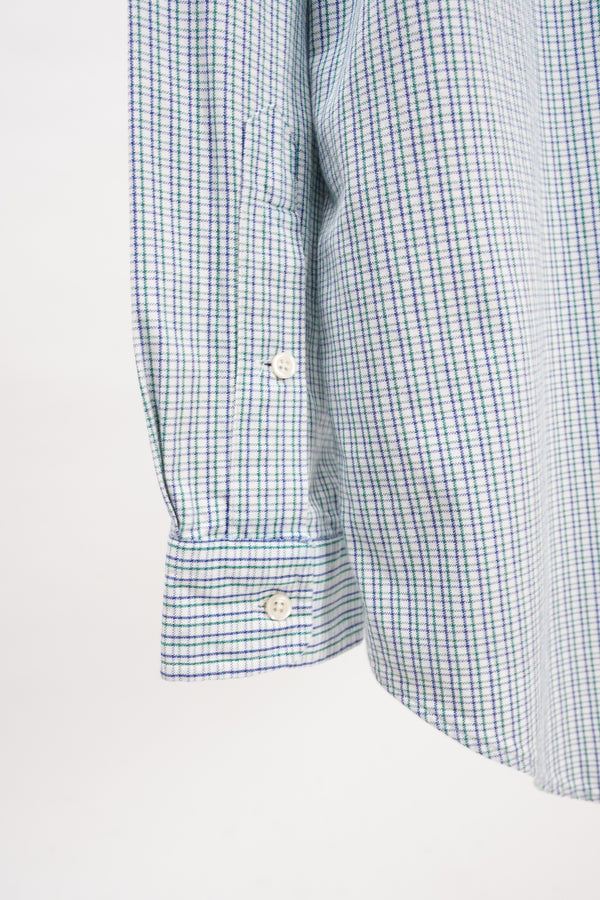 90's "Polo by Ralph Lauren" -"BIG SHIRT" Cotton Check B.D Shirt-