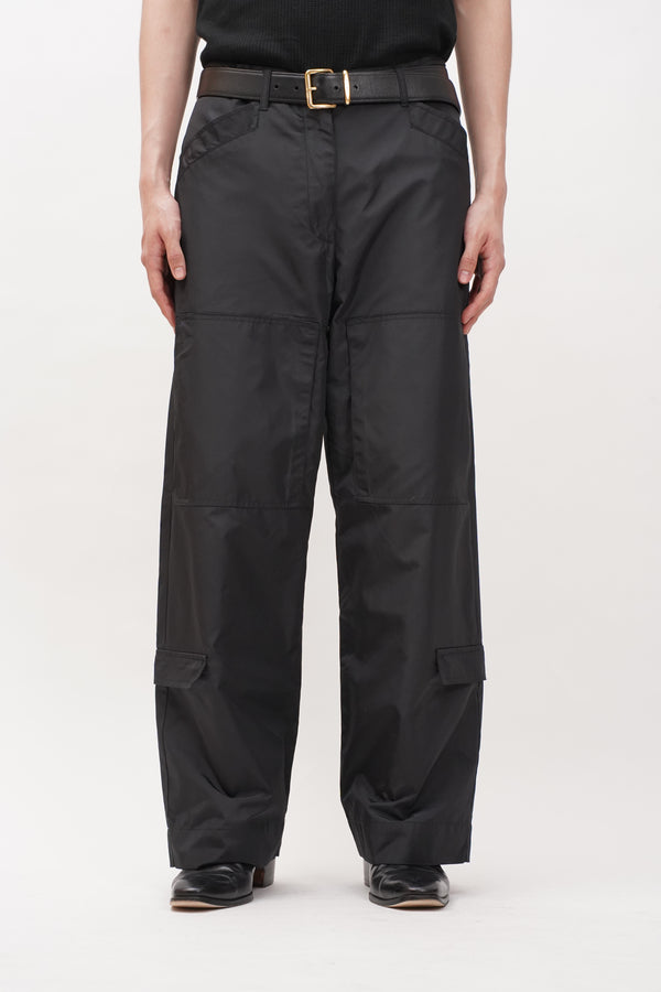 90's "DKNY" -Designed Nylon Cargo Pants-