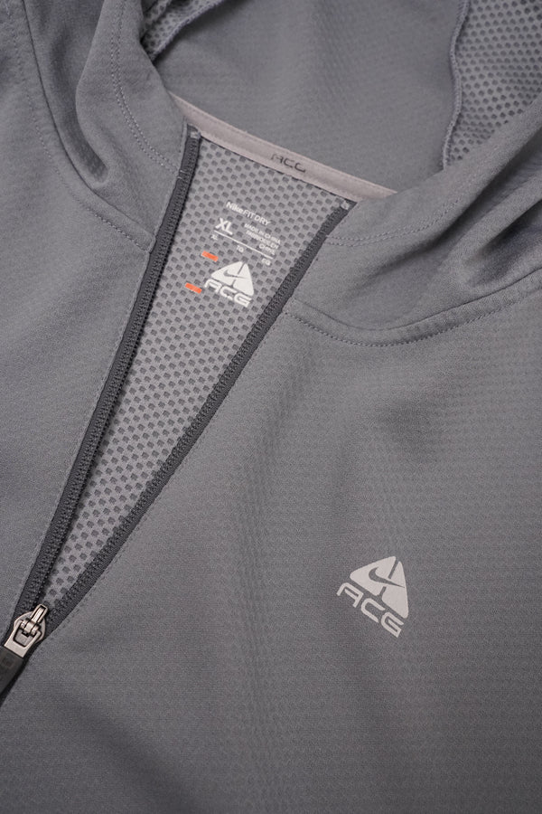 "Nike ACG" -Mesh Jersey H/Z Pullover Hoodie-