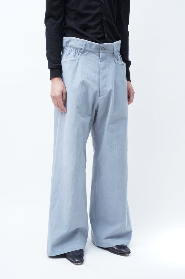 -Gather Denim(SAX)-