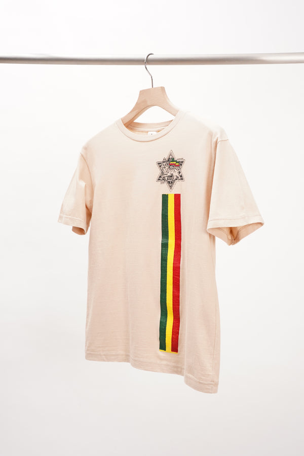 "CONFIDENCE" -"Lion of JUDA" Cotton Ethiopian Printed Tee-