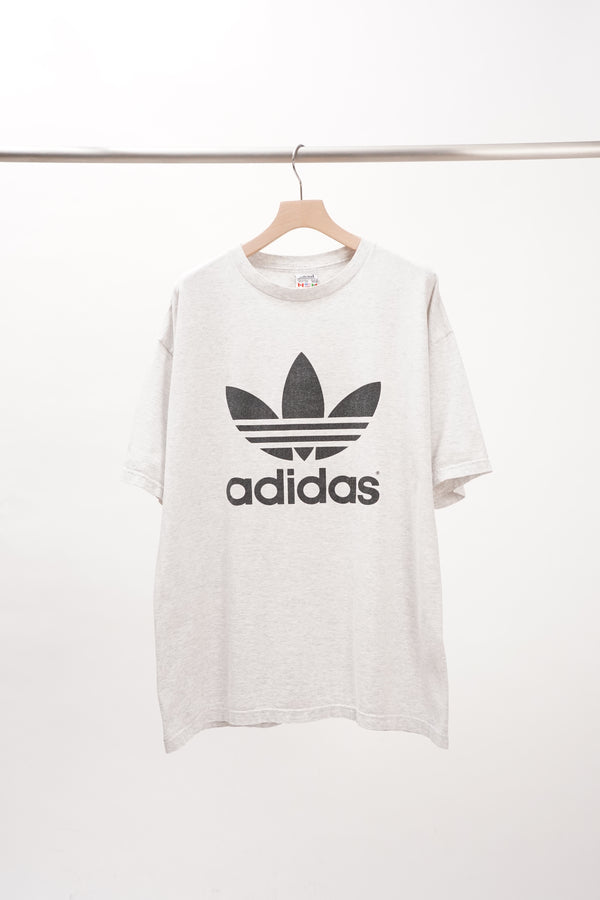 90`s "adidas" -Cotton Logo Printed Tee-