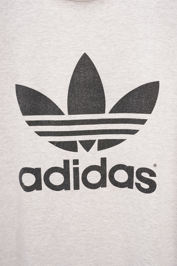 90`s "adidas" -Cotton Logo Printed Tee-