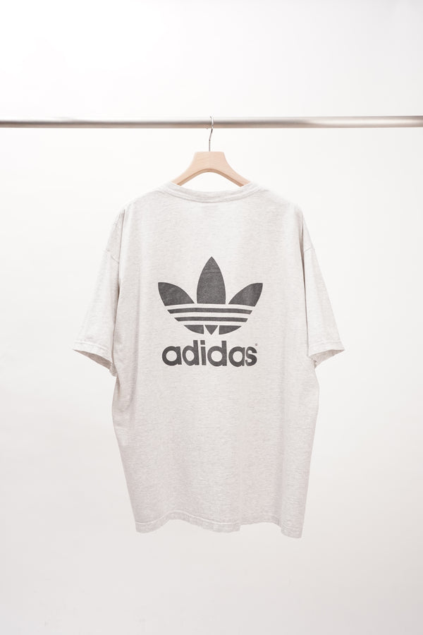 90`s "adidas" -Cotton Logo Printed Tee-