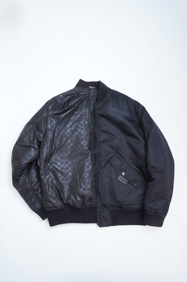 "COACH" -Reversible Bomber Jacket-