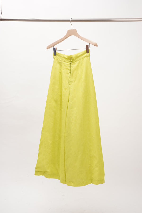 70's "UNKNOWN" -Polyester Baggy Pants-