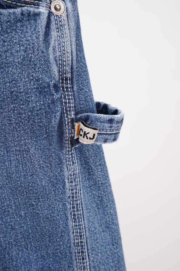 90`s "CK JEANS" -Painter Denim Shorts-