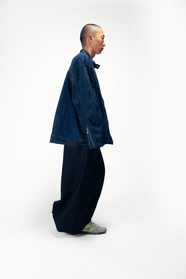 2000's "Sean John" -Stand Collar Denim Jacket-