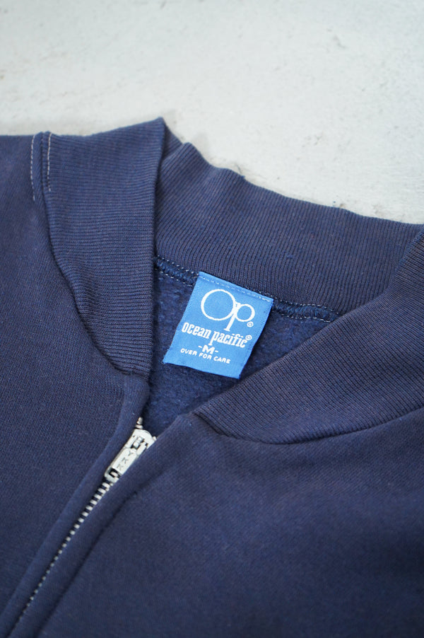 80's "Ocean Pacific" -Sleeveless Zip-up Sweat-