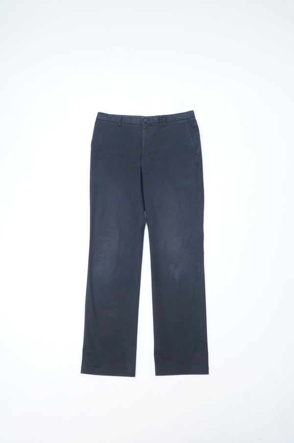 2000's "ISSEY MIYAKE" -Cotton/PU Chino Trousers-