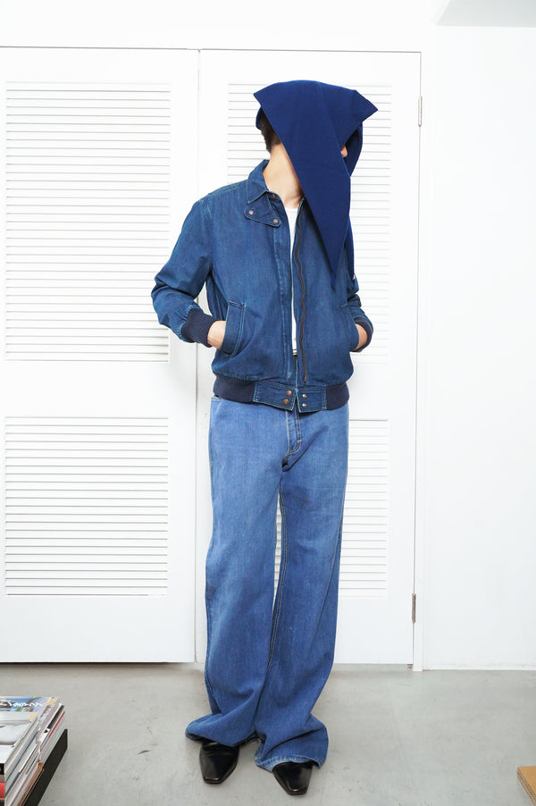 80's "Calvin Klein" -Denim Zip Jacket-