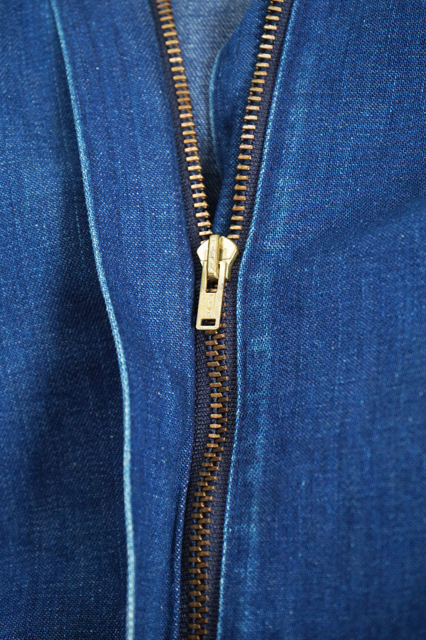 80's "Calvin Klein" -Denim Zip Jacket-