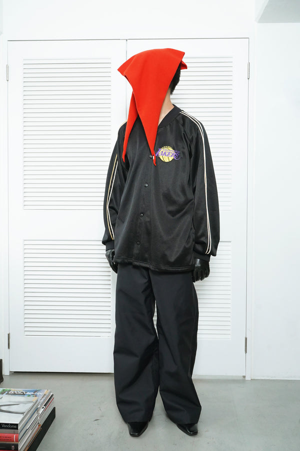 "PRO PLAYER" -"LOS ANGELS LAKERS" Polyester Mesh Snap Blouson-