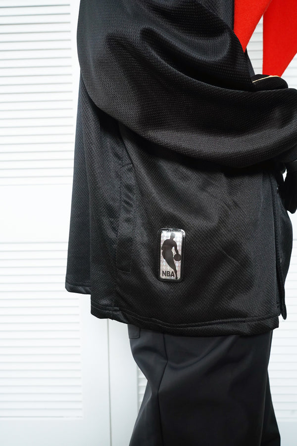"PRO PLAYER" -"LOS ANGELS LAKERS" Polyester Mesh Snap Blouson-