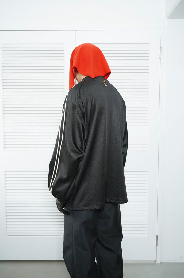 "PRO PLAYER" -"LOS ANGELS LAKERS" Polyester Mesh Snap Blouson-