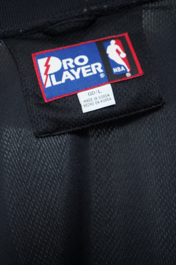 "PRO PLAYER" -"LOS ANGELS LAKERS" Polyester Mesh Snap Blouson-