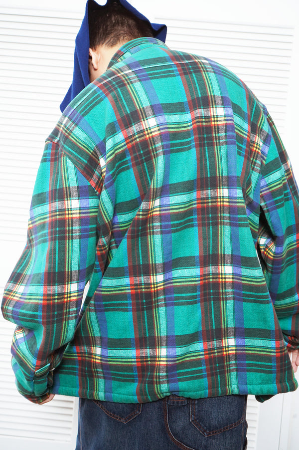 "POLO by Ralph Lauren" -Print Flannel Boa Liner Shirt-