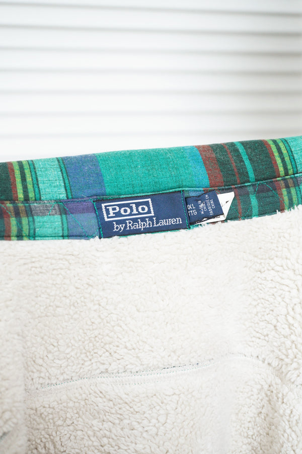 "POLO by Ralph Lauren" -Print Flannel Boa Liner Shirt-