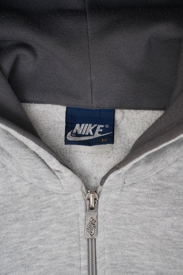 80's "NIKE" -Logo Embroidery Sweat Zip Hoodie-