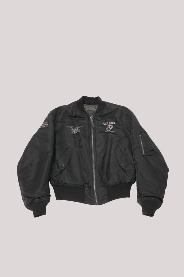 "SEW CAL LOGO" -MICHAEL BAY "THE ROCK" Flight Jacket-