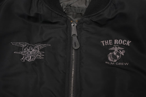 "SEW CAL LOGO" -MICHAEL BAY "THE ROCK" Flight Jacket-