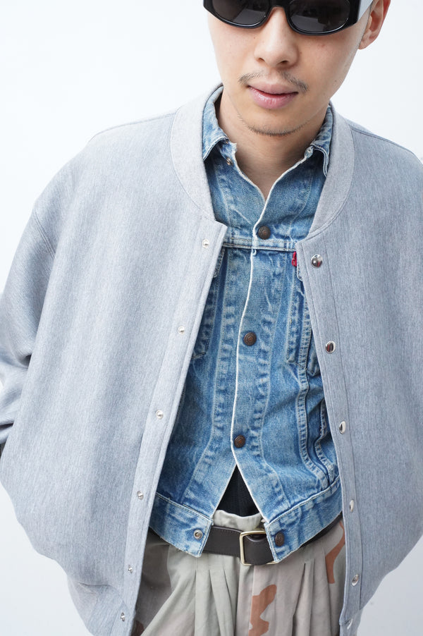 60's "LEVI'S" -"70805" Snap Denim Trucker Jacket-