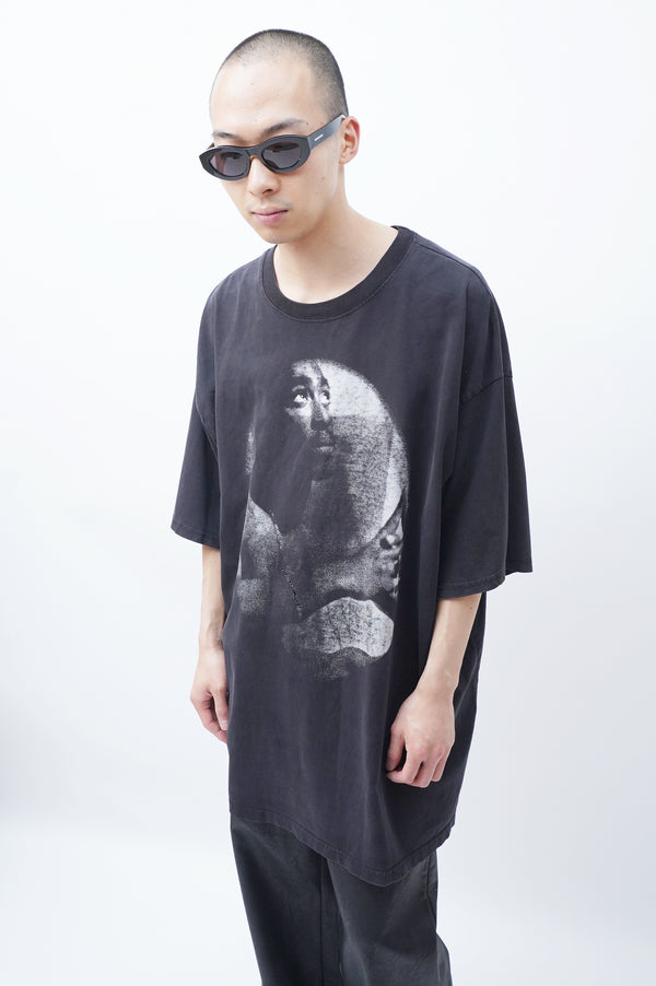 "MAKAVELI" -"2Pac" Printed S/S Tee-