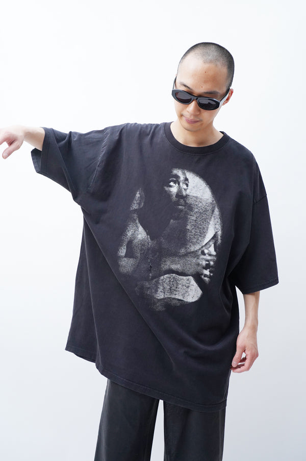 "MAKAVELI" -"2Pac" Printed S/S Tee-