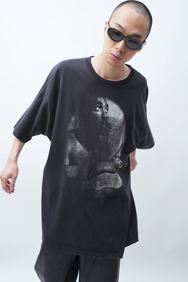 "MAKAVELI" -"2Pac" Printed S/S Tee-