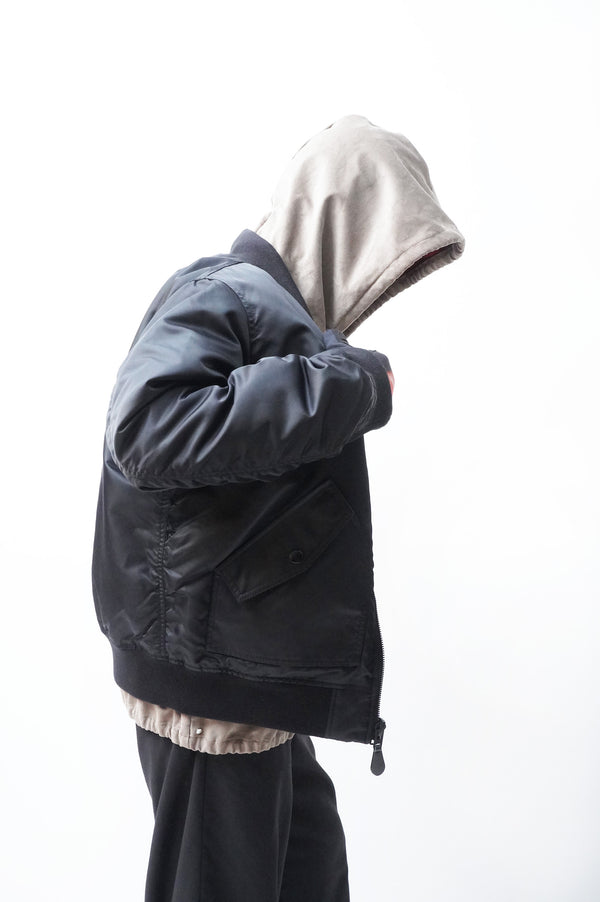 "COACH" -Reversible Bomber Jacket-