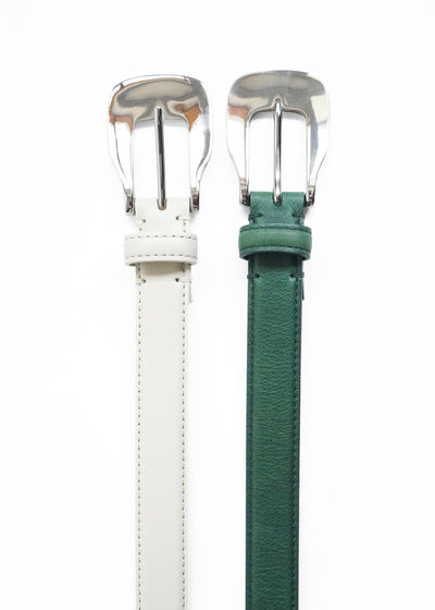 -WESTERN BUCKLE LEATHER BELT-