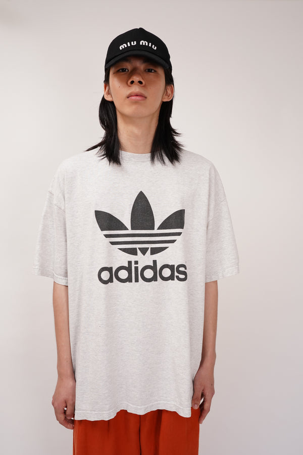 90`s "adidas" -Cotton Logo Printed Tee-