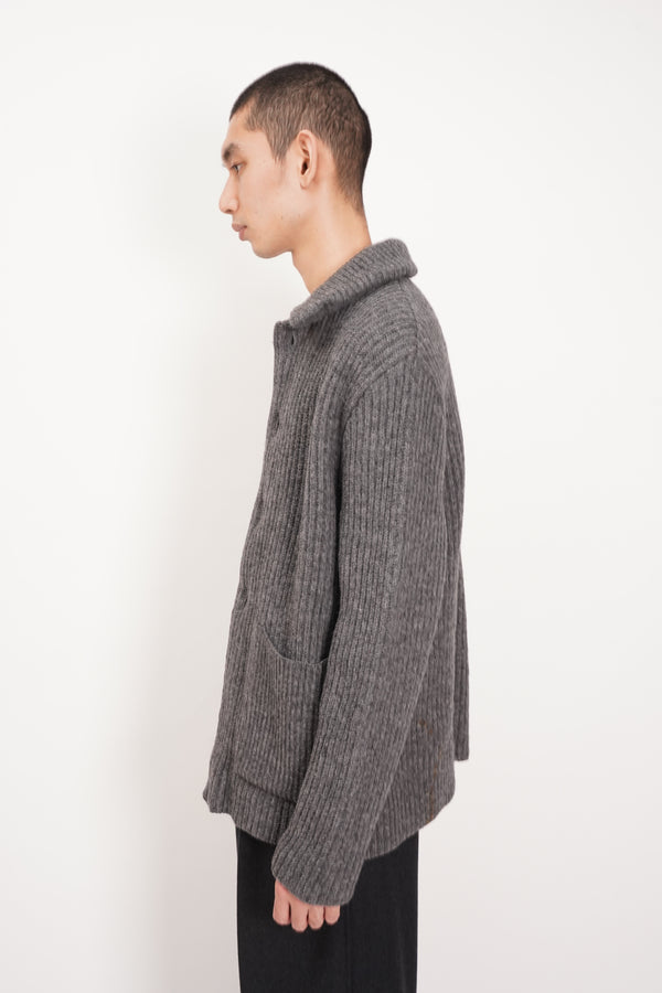 "A.P.C." -Wool Knit Cardigan-