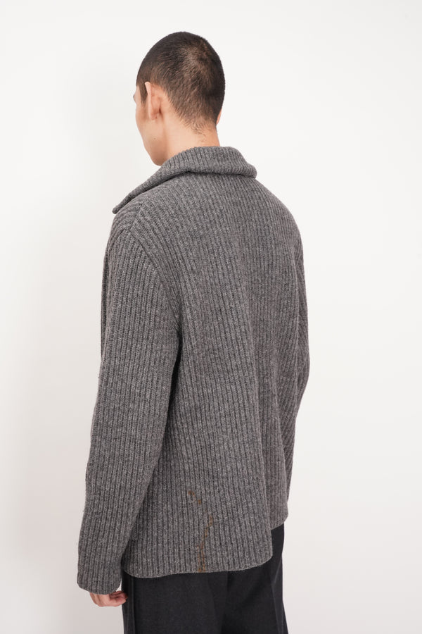 "A.P.C." -Wool Knit Cardigan-