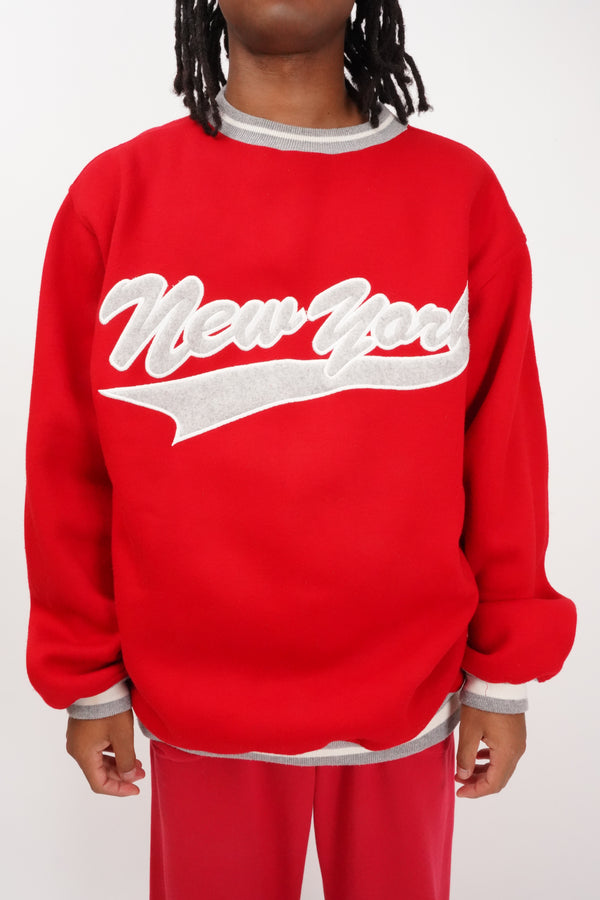 "PJ mark" -"NEW YORK" C/N Sweat-